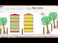 VẼ THÀNH PHỐ VỀ ĐÊM|| Em học vẽ Paint trên máy tính