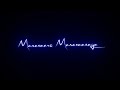 Manase Manase Yennulayida Manase 😍Tulu Romantic Song ||Whatsapp Status Video ❤️ Black Screen Video ✨
