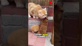 Kittens Playfully Playing And Getting Cozy With Moms Love