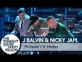 Nicky Jam and J Balvin