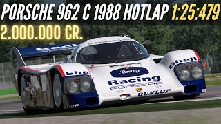 Gran Turismo 7 Lap Time Challenge Monza No Chicane Porsche 962 C 88 Hotlap 4K
