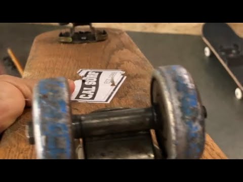 Can I switch heel a 60 year old homemade skateboard?!