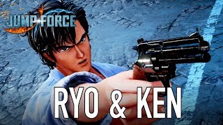 JUMP Force - PS4/XB1/PC - Ken and Ryo defend Paris (gameplay)