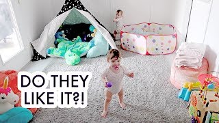 Baby Playroom Reveal + Funny Baby Faces! /// McHusbands