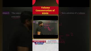 Volume Concentration Of H2O2
