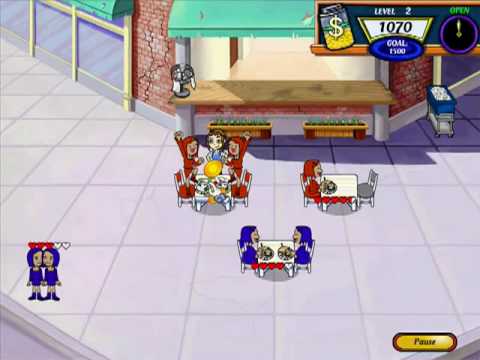 Let's Play PopCap Games Collection Series - 13 - Diner Dash 2: Restaurant Rescue