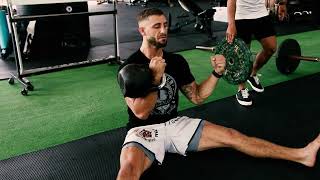 All Strength: Seated Kettlebell Press