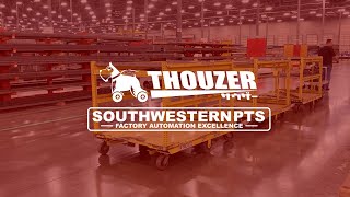 Easy Robot Integration Thouzer Robotic Cart In Action