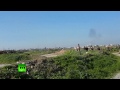 RAW Battle: Kurdish Peshmerga fighting against ISIS in Iraq's Sinjar