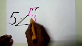 How To Draw Anime From Numbers - Step By Step