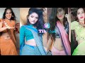 saree Girls hot navel showing tik tok part-2 | hot dance |  girls saree navel | by Tik Hot | #tikhot