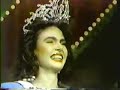 Miss Universe 1986- Crowning