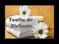 animales de toalla