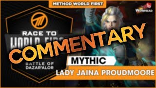 Jaina Proudmoore Mythic Live Commentary With Method Raid Leader Scripe