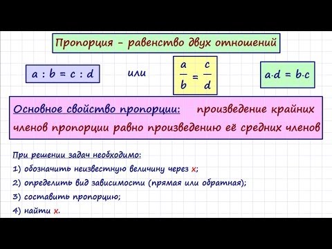 Отношение пропорций ответ Отношение пропорций ответ