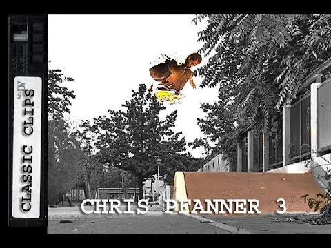 Chris Pfanner Skateboarding Classic Clips #257 Part 3