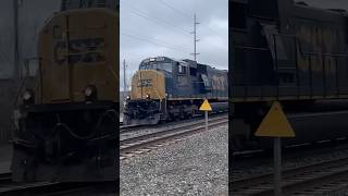 Csx 4569 Sd70Ac Leads Csx M367 At Lake Avenue Blasdell Ny 4424