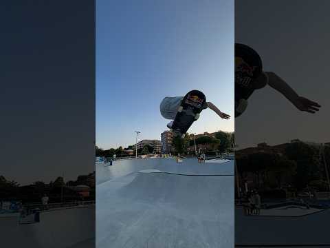 Italy's Alessandro Mazzara Floating Through Rome's The Spot Skatepark