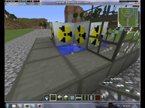 Как сделать безопасный ядерный реактор в minecraft 152