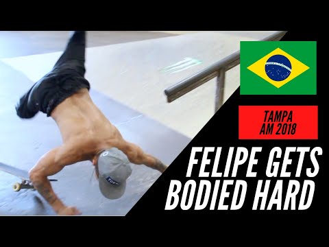 FELIPE NUNES GET BODIED THEN WANTS ONE MORE RUN !!!