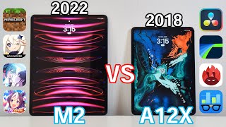 M2 Vs A12X買い換える価値はある Ipad Pro 2018年と2022年モデルの性能を徹底比較してみたカメラゲームマイクラ原神プロセカウマ娘動画編集ベンチマーク
