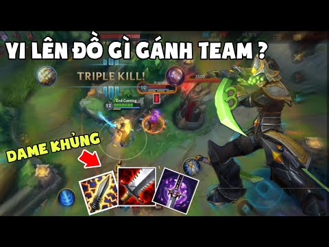 MASTER YI Tốc Chiến || Hướng Dẫn Cách Chơi Lên Đồ Đi Rừng Cho Người Mới Chơi - Tốc chiến LOLM