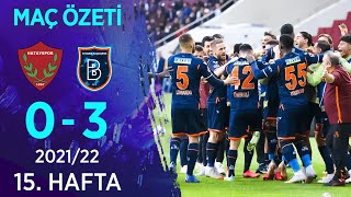 Atakaş Hatayspor 0-3 Medipol Başakşehir Maç Özeti̇ 15. Hafta - 202122