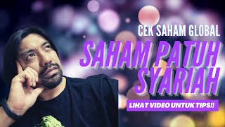Part 4 🆕 Belajar saham global shariah bursa saham malaysia Video | Cara periksa shariah stock