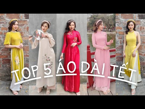5 CHIẾC ÁO DÀI CHO TẾT 2021 | MÌNH YÊU ÁO DÀI | Local Brands | Jolin Sydney