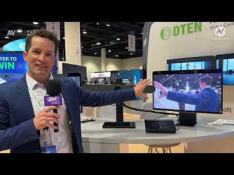 Enterprise Connect 2024: DTEN Demonstrates DTEN Bar Functionality and Ability to Rotate