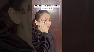 Toxic Tuition Teacher