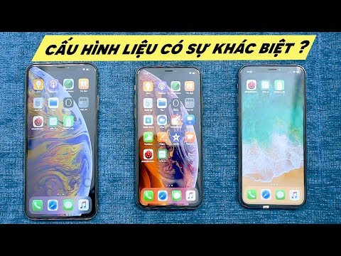 Đo hiệu năng và cấu hình iPhone X,XS, XS Max quá khủng khiếp