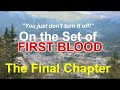 Rambo Stallone On The Set Of First Blood Final Chapter