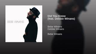 Watch Bebe Winans Did You Know video