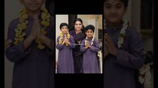 Pandian Store Serial Actress Sujitha With Family Cute Pictures