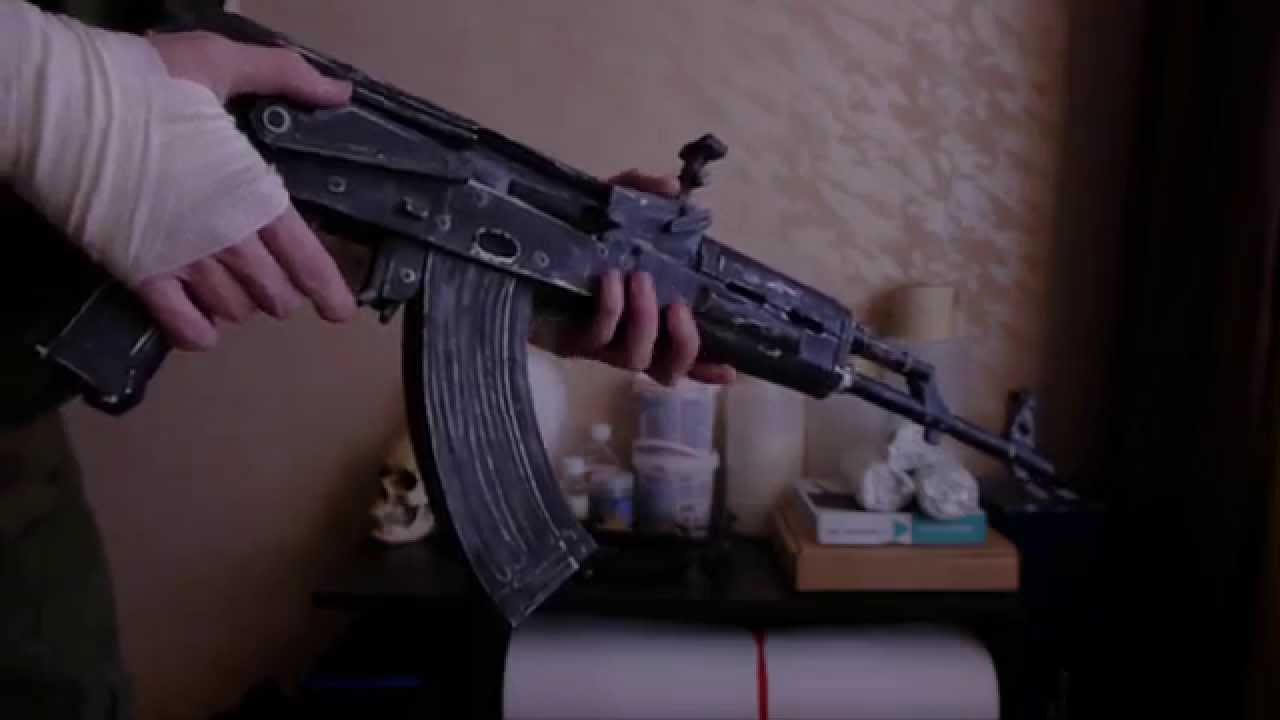 Как сделать калашников из картона Как сделать калашников из картона