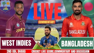 Bangladesh Vs West Indies 1St Odi Live Cricket Score & Commentary Ban Vs Wi
