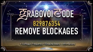 Grabovoi Numbers for REMOVING BLOCKAGES | Grabovoi Sleep Meditation with GRABOVOI Codes