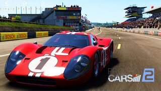 Project Cars 2: 1967 Ford GT40 MK. IV Vintage Le Mans Hotlap | Xbox One X