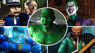 Batman Dark Tomorrow - All Boss Fights & Endings 4K 60Fps