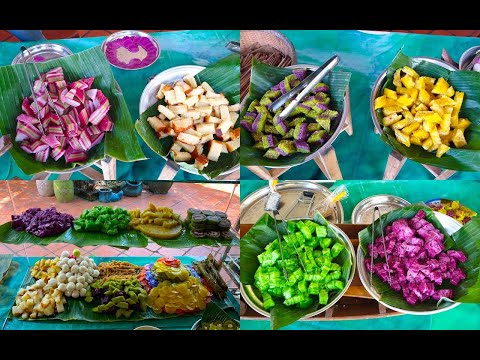 Buffet 30 loại bánh dân gian nam bộ ăn no nê chỉ với 79 ngàn đồng