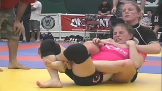 Women's Nogi Jiu-Jitsu Rebecca Faber Rear Naked Choke Submisson Win