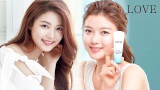 2019.02.28 Kim Yoo Jung X Laneige White Dew Tone Up Fluid