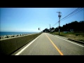 キャンピングカーの旅-車載カメラで七尾－氷見－高岡走行