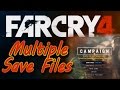 Far Cry 4 - How to Have Multiple Save Game Files! (PC)