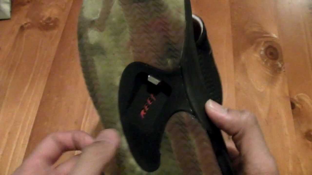 Reef Sandal with thirst quenching technology - YouTube
