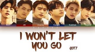 GOT7 (갓세븐) - 'I WON'T LET YOU GO' [HAN|ROM|TÜRKÇE ALTYAZILI]