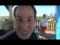Hilarious Reaction to Ihu's Breakaway Falls Trap Door Water Slide POV Aquatica Orlando