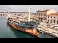 Exploring An Abandoned GHOST SHIP in a French Harbour Town