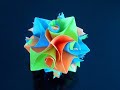 3 - How To Make An Origami Cuboctahedron From Curler Units